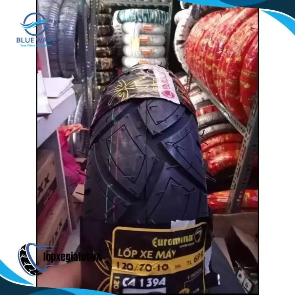 Vỏ Lốp 120/70-10 VESPA KHÔNG SĂM ( KHÔNG RUỘT)